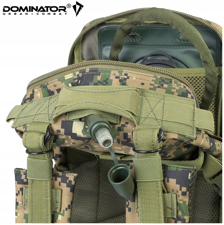 PLECAK MĘSKI WOJSKOWY TAKTYCZNY MILITARNY DOMINATOR VELCRO DIGITAL MARPAT
