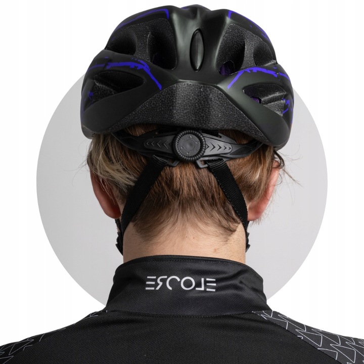 KASK ROWEROWY męski damski LEKKI REGULOWANY 54-62 cm z okularami 2 RODZAJE