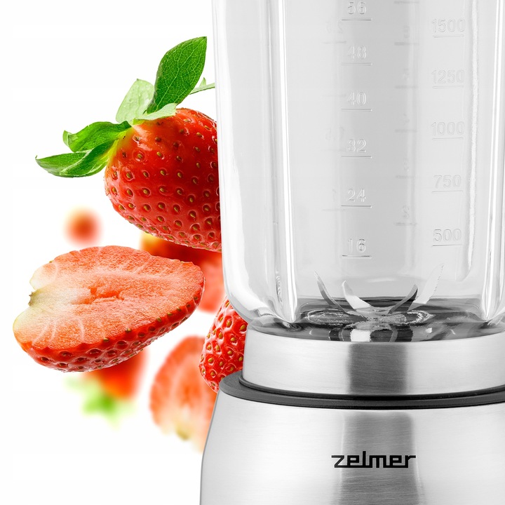 BLENDER KIELICHOWY ZELMER DO KOKTAJLI KRUSZY LÓD MIKSUJE SZKLANY 1200W