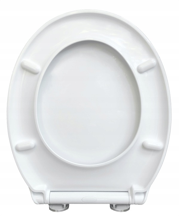 Deska sedesowa wolnoopadająca wypinana UNIWERSALNA owalna WC kołki + śruby