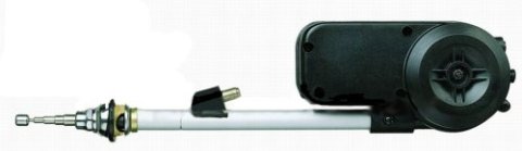 ANTENA ELEKTRYCZNA WYSUWANA AUTOMAT 12V UNIWERSALNA GUMY 1M 100CM SZYBKA