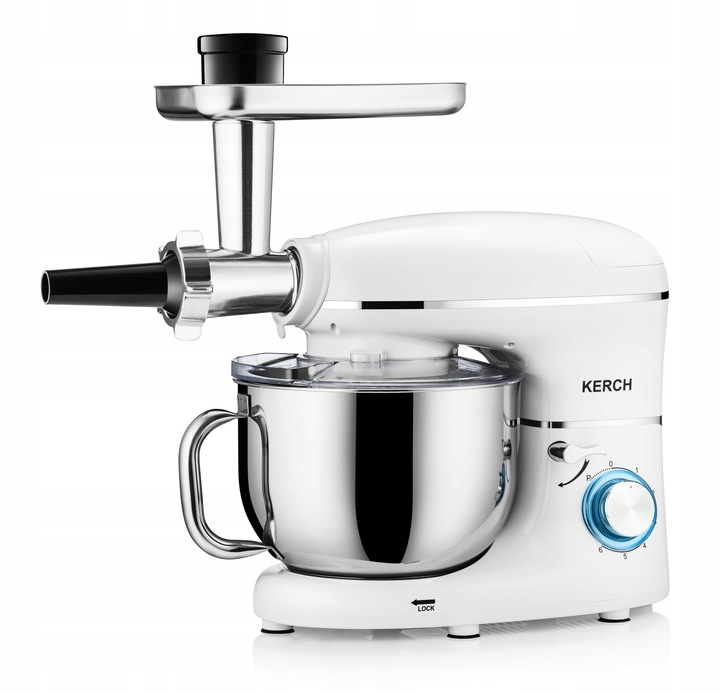 ROBOT KUCHENNY PLANETARNY MIKSER Z MISĄ KERCH ROTARY 4000W WHITE 6,2L