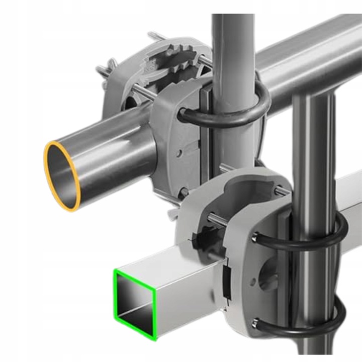 Uchwyt na FLAGĘ Parasol Balkonowy do Poręczy na Balustradę BEZ WIERCENIA