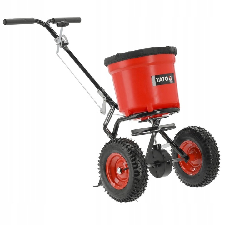 SIEWNIK/ROZRZUTNIK OGRODOWY DO NAWOZU, PIASKU, NASION, ROTACYJNY 25 KG 23 L