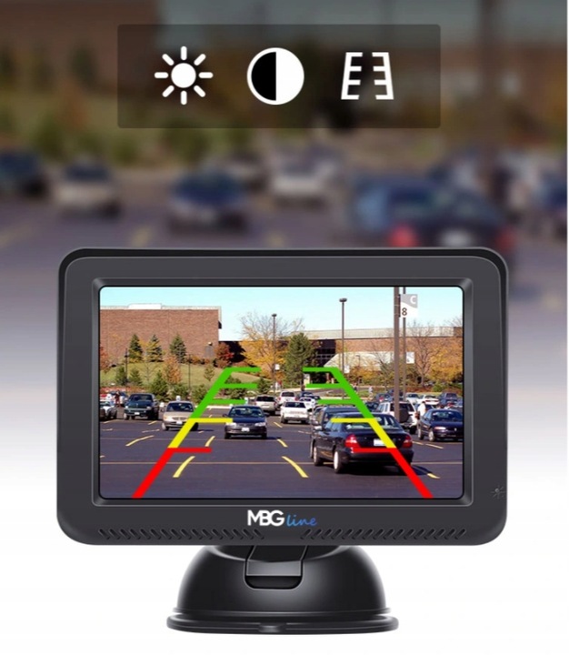 PROFESJONALNA KAMERA COFANIA BUS VAN 5'' AHD IPS