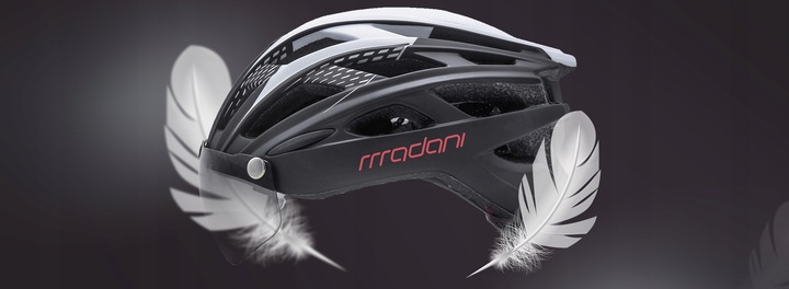 Kask rowerowy z szybą HT19 - madani