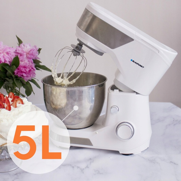 ROBOT KUCHENNY MIKSER PLANETARNY BLAUPUNKT Z MISĄ 5 L 1800W HAK MIESZADŁO