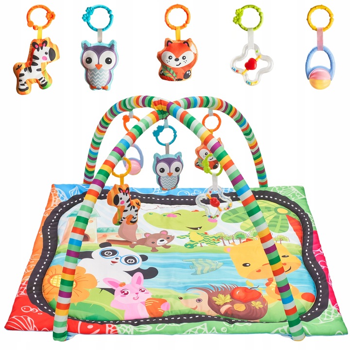 MATA EDUKACYJNA INTERAKTYWNA DLA NIEMOWLĄT z Lukiem Mata Do Zabawy