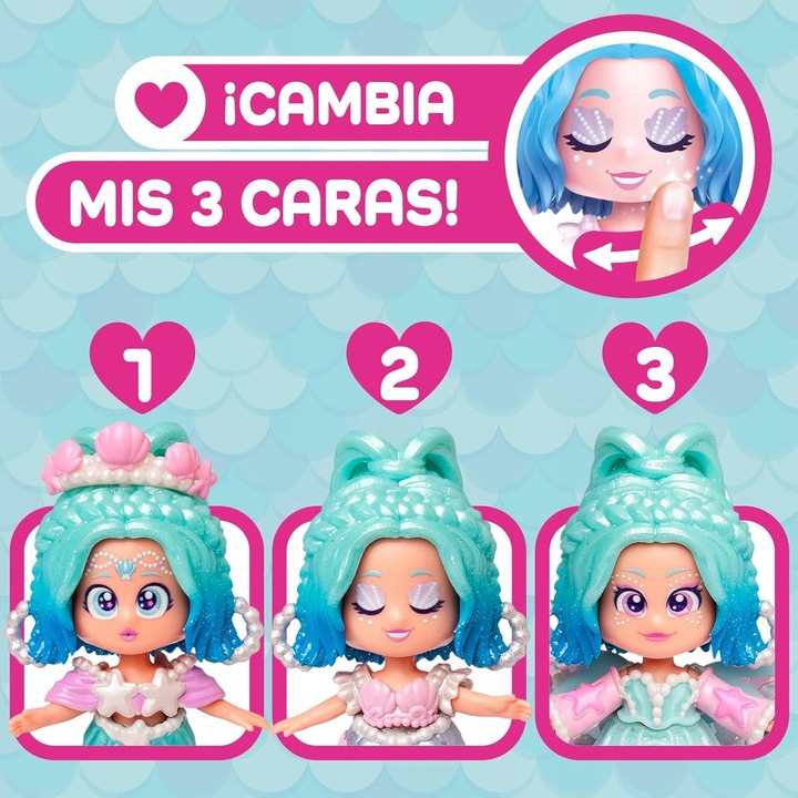 KookyLoos lalka laleczka Pearl Fairytale Mix & Match syrenka wróżka nowość