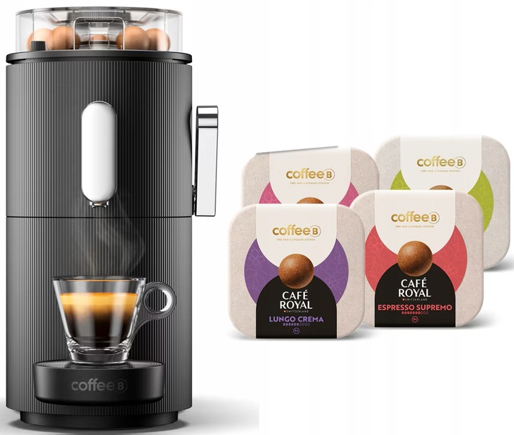 Ekspres do kawy CoffeeB Globe + 4 darmowe opakowania kulek kawowych