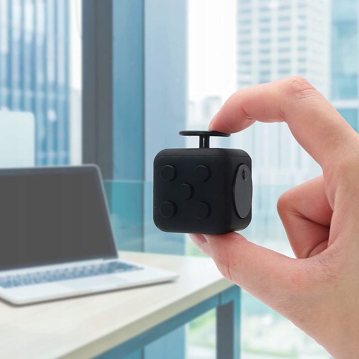 4X HAND CUBE KOSTKA ANTYSTRESOWA FIDGET CUBE TOYS przyciski pokrętła w dłoń