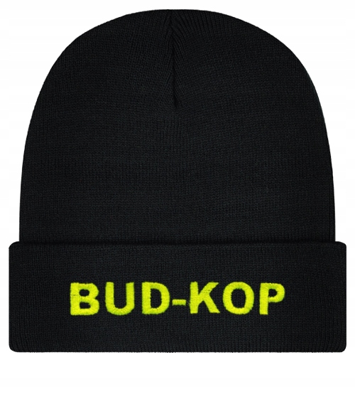 Czapka zimowa beanie z własnym haftem napisem personalizacja 26 kolorów