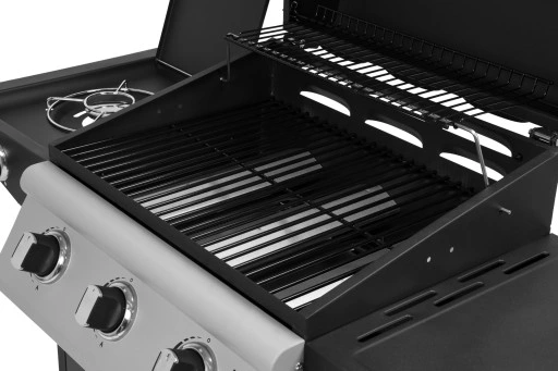 GRILL GAZOWY OGRODOWY 12,8 kW 4 PALNIKI PÓŁKI LUND