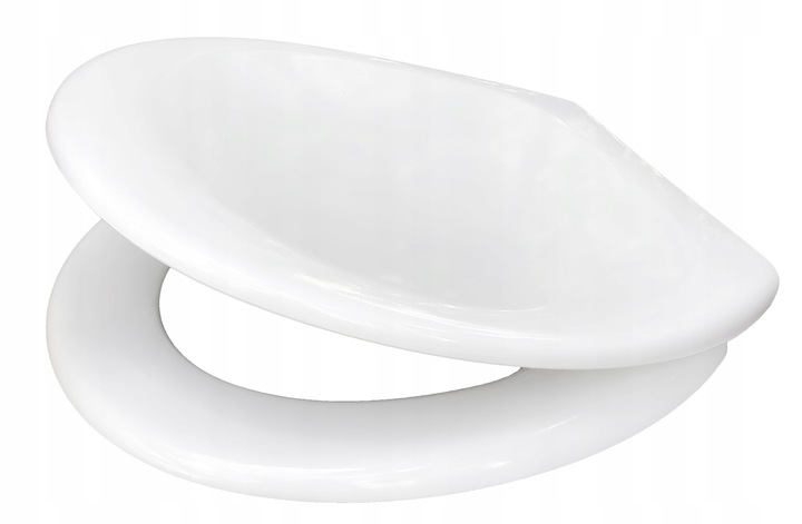 Deska sedesowa wolnoopadająca WC twardy duroplast uniwersalna wypinana kołk