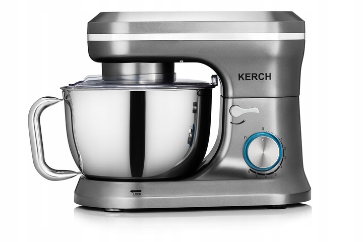 ROBOT KUCHENNY PLANETARNY MIKSER Z MISĄ KERCH FERRO GREY 4,5L
