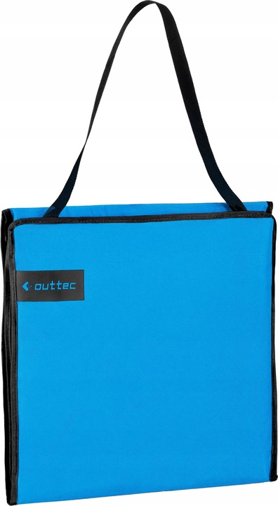 MATA PLAŻOWA Z OPARCIEM REGULOWANY LEŻAK PLAŻOWY SKŁADANY OUTTEC