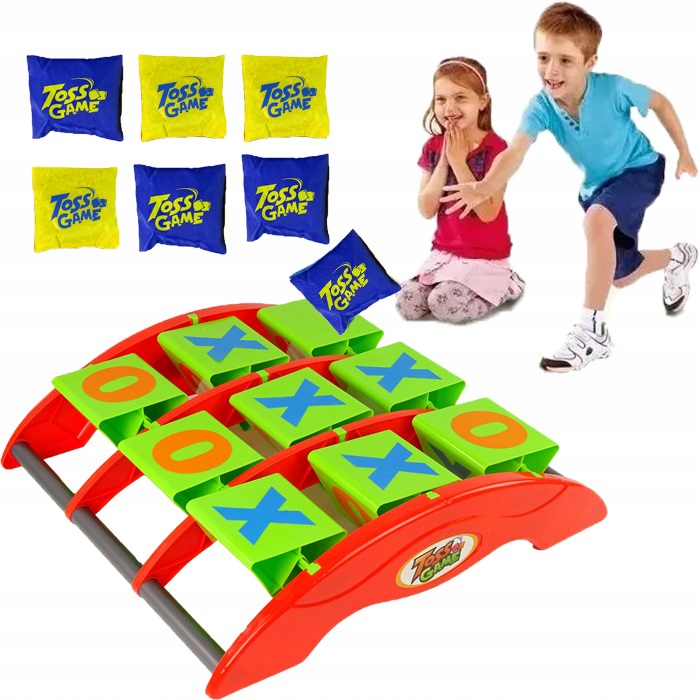 Gra Zręcznościowa Rzut Do Celu Woreczki Prezent dla 3 4 5 6 7 8 latka