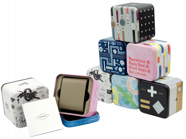 DAMSKI ZEGAREK FOSSIL ES5305 RAQUEL Z KRYSZTAŁKAMI NA BRANSOLECIEDATA