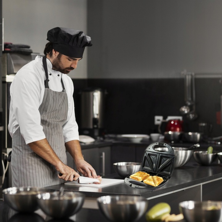 TOSTER OPIEKACZ DO KANAPEK TOSTÓW SANDWICH MOCNY