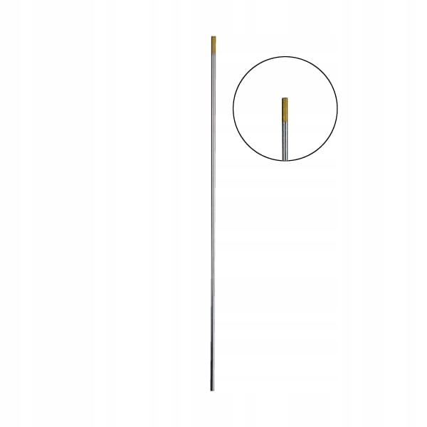 Cała paczka 10x Elektroda wolframowa TIG złota 2,4