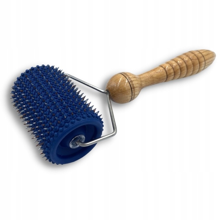 Aplikator LYAPKO WAŁEK do masażu z igłami uniwersalny GRANATOWY