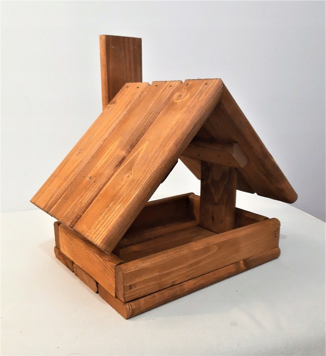 karmnik dla ptaków karmik drewniany impregnowany