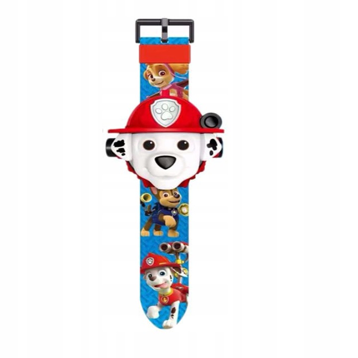 ZESTAW PSI PATROL WALKIE TALKIE + ZEGAREK Z PROJEKTOREM MARSHALL DLA DZIECI