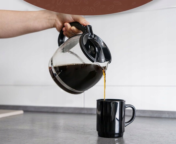 EKSPRES DO KAWY PRZELEWOWY KAWIARKA ZAPARZACZ 900W 1,5L 14 FILIŻANEK