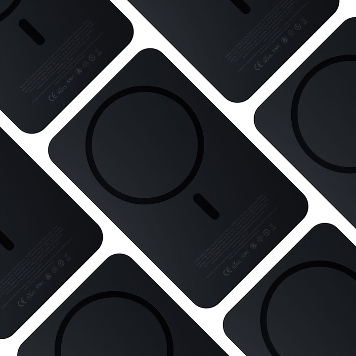 Powerbank 10000 mAh MagSafe QI USB-C Lightning - 3mk HARDY MagSynergy Ni+