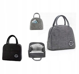 TORBA LUNCHBOX PIKNIKOWA NA ŚNIADANIE TERMICZNA IZOLACYJNA ŚNIADANIOWA