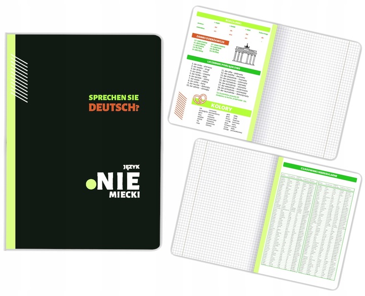 Komplet Zestaw ZESZYTÓW TEMATYCZNYCH kl 7-8 a5/60k + kolorowe ściągi 10 szt