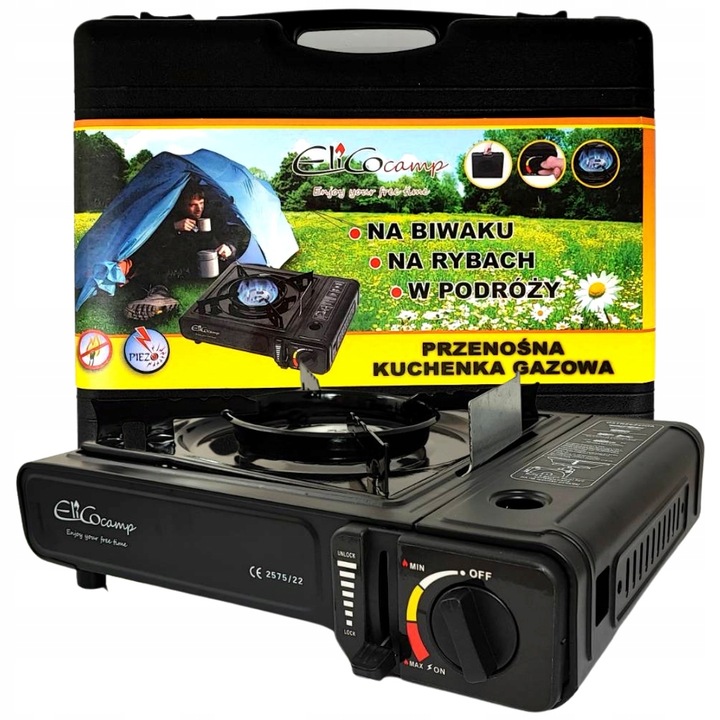 KUCHENKA TURYSTYCZNA POLOWA ElicoCamp 2200 W C