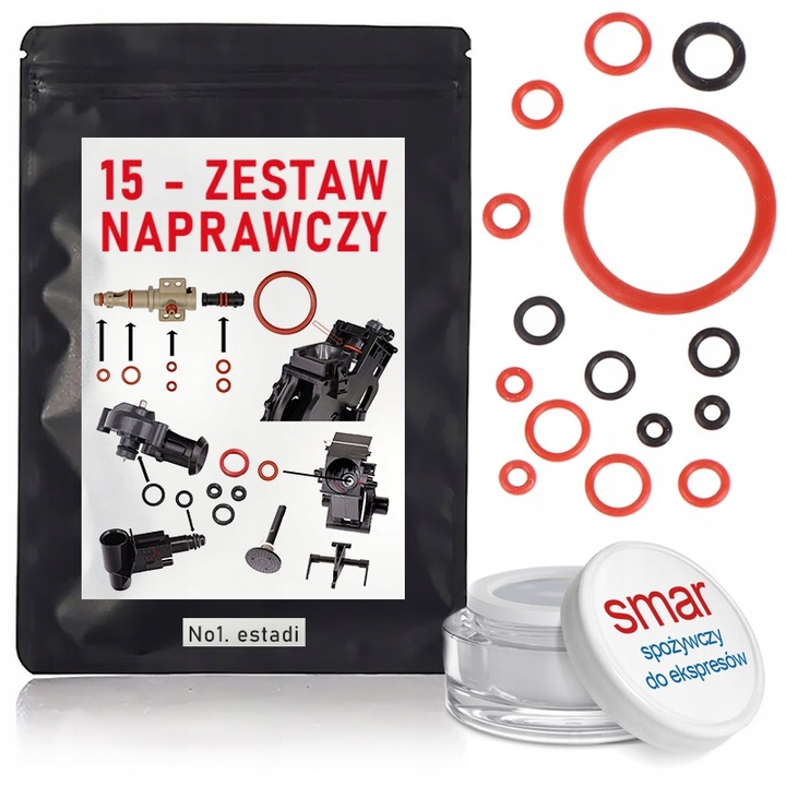Duży Zestaw uszczelek do ekspresu Philips EP3 EP4 EP5 LatteGo Saeco HD SMAR