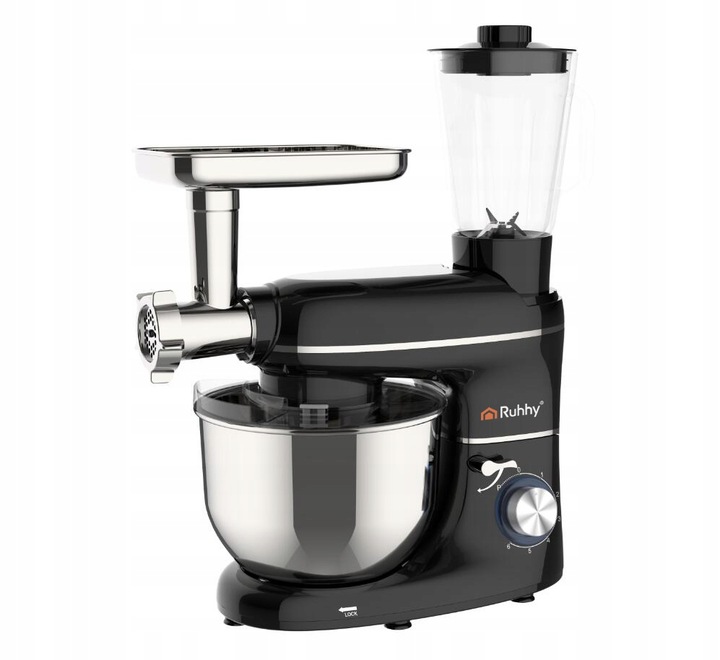 Robot Planetarny Kuchenny RUHHY z Blenderem Maszynka do Mielenia Mięsa 3w1