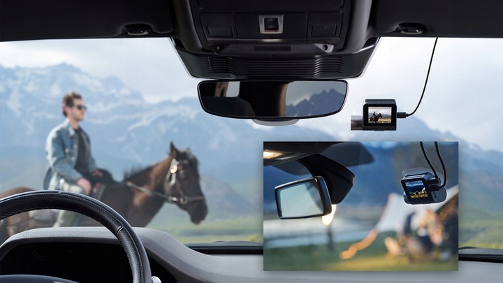 70mai Wideorejestrator A510 SET HDR + kamera tylna RC11 + UP03 + EVO 64GB