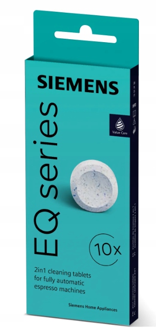 Zestaw 2x Tabletki czyszczące do ekspresów Siemens TZ80001B 20 sztuk