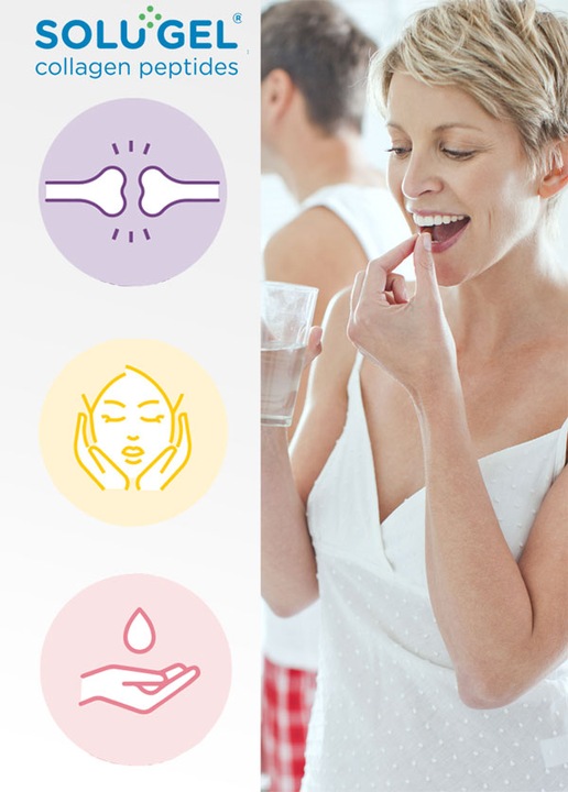 KOLAGEN NA KOLANA NA STAWY W TABLETKACH typ 1 i 3 - bóle stawów Collagen