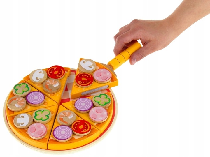 PIZZA DREWNIANA DO KROJENIA NA RZEP AKCESORIA