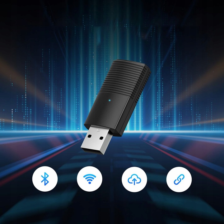 Bezprzewodowy Adapter Mini USB CarPlay do iPhone iOS