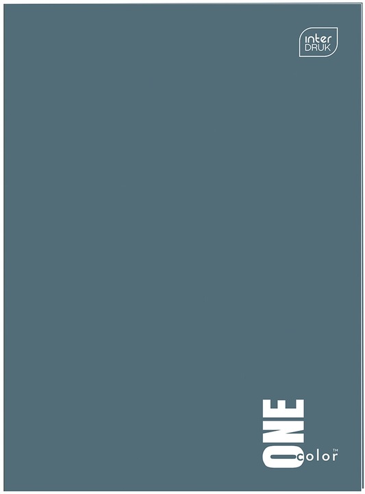 Interdruk zeszyt A4 60 kartek w kratkę One Color x5