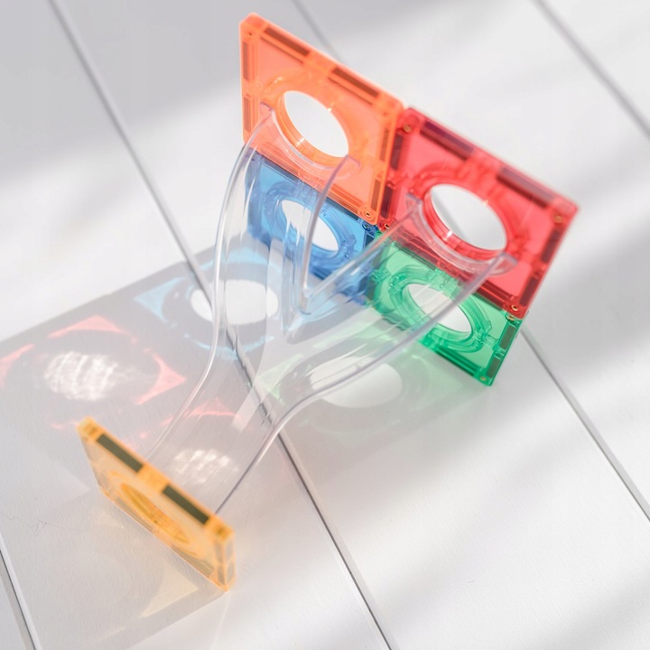 Magnetyczne klocki konstrukcyjne Connetix - kulodrom Ball Run Pack 92 el.