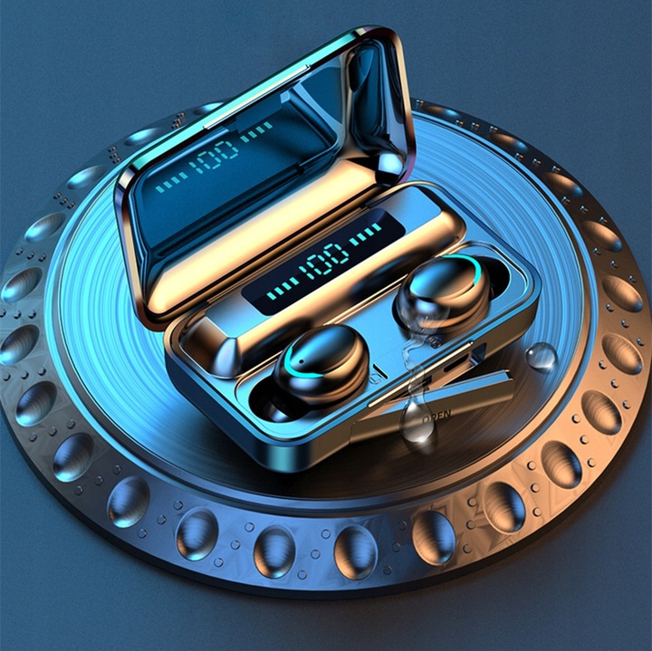 SŁUCHAWKI BEZPRZEWODOWE Z BLUETOOTH POWERBANK