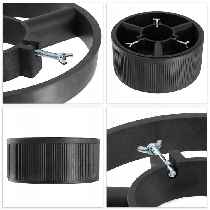 STOJAK POD CHOINKĘ CHOINKI POJEMNIK CHOINKOWY 5 L NA DRZEWKO 1,5 m CZARNY