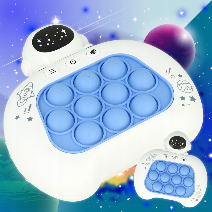 GRA Zręcznościowa POP IT POPIT ELEKTRYCZNA LED Prezent Dla 5 6 7 8 9 latka