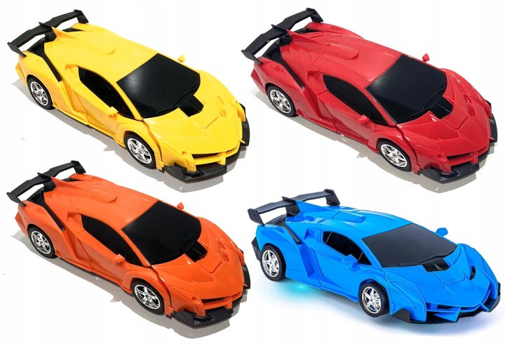 AUTO ROBOT ZDALNIE STEROWANY SAMOCHÓD RC AUOTBOT TRANSOFRMACJA 2W1 PREZENT