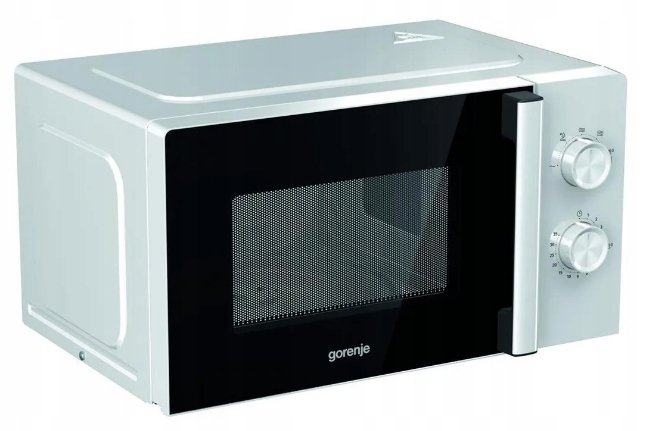 Kuchenka mikrofalowa GORENJE MO20E1WH 800W 20l 5 poziomów mocy, rozmrażanie