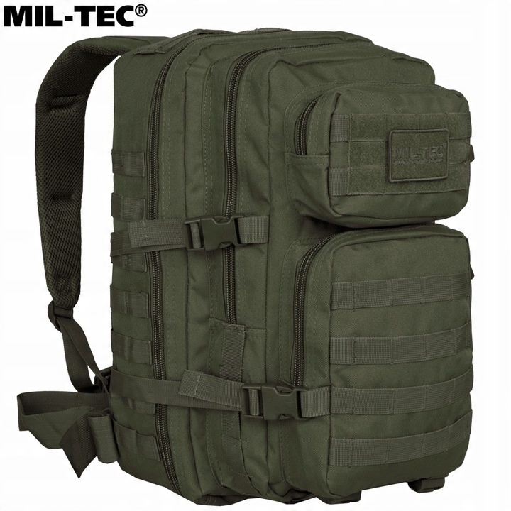 PLECAK WOJSKOWY TAKTYCZNY MILITARNY MIL-TEC ASSAULT TURYSTYCZNY OLIVE 36L