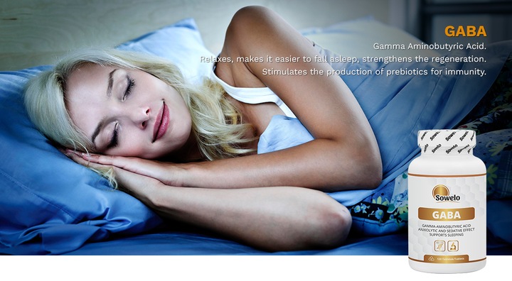 SOWELO GABA 750mg 120 TABLETEK
