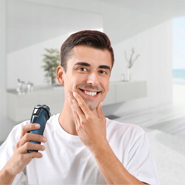 GOLARKA MĘSKA ELEKTRYCZNA MASZYNKA DO GOLENIA TRYMER DO BRODY