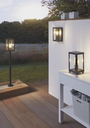 EGLO ALAMONTE 1 KINKIET OGRODOWY CZARNY 94831